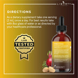 Liberty Lifestyle Maca Root Liquid Drops with other herbal supplements