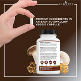 Liberty Lifestyle Marshmallow Root Supplement bottle back view