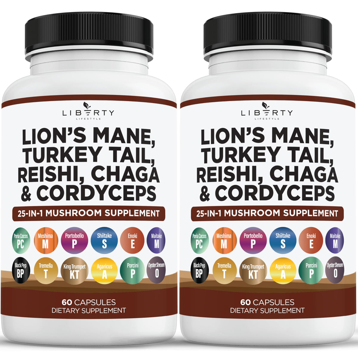Liberty Lifestyle Marshmallow Root Supplement bottle front view