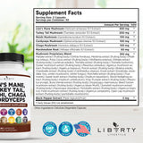 Liberty Lifestyle Marshmallow Root Supplement bottle side view