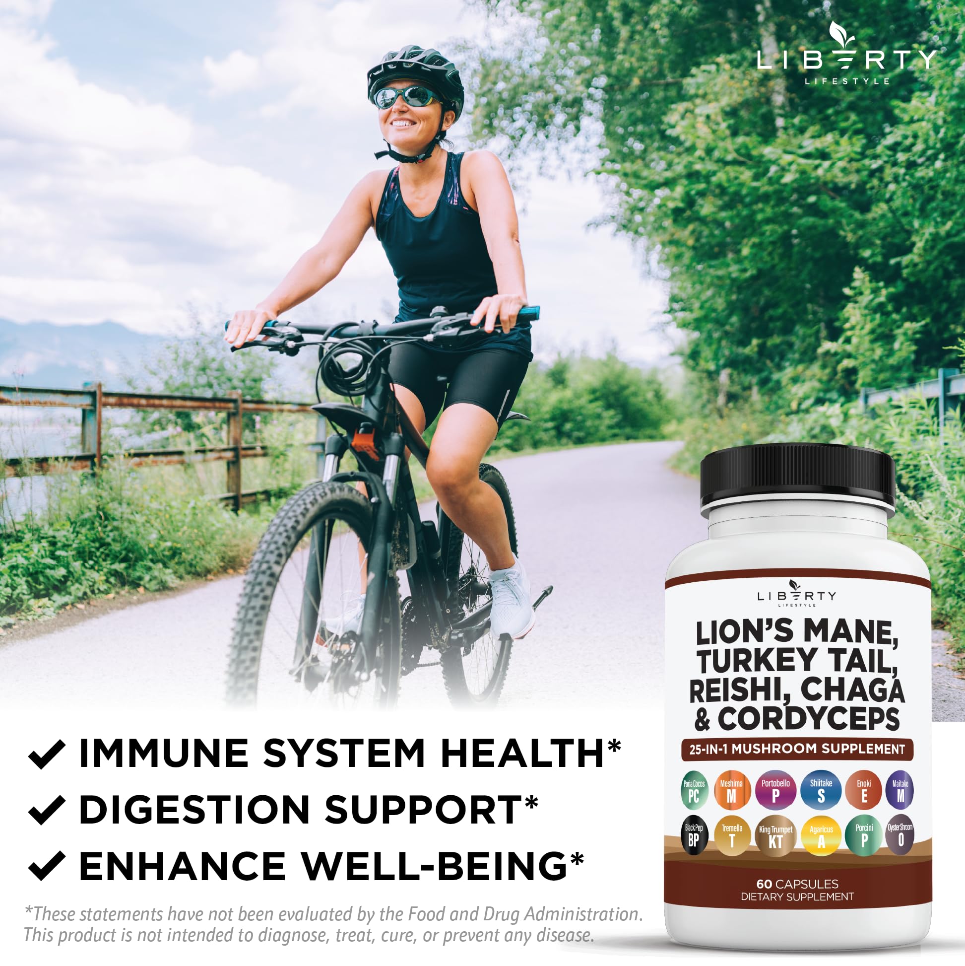 Liberty Lifestyle Marshmallow Root Supplement lifestyle scene with other supplements