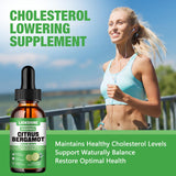 Lickshine Citrus Bergamot Liquid Drops 3000MG on a wooden table
