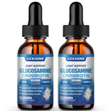 lickshine Glucosamine Chondroitin Liquid Drops 2000mg front view