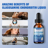 lickshine Glucosamine Chondroitin Liquid Drops close-up of liquid in dropper