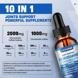 lickshine Glucosamine Chondroitin Liquid Drops ingredients list