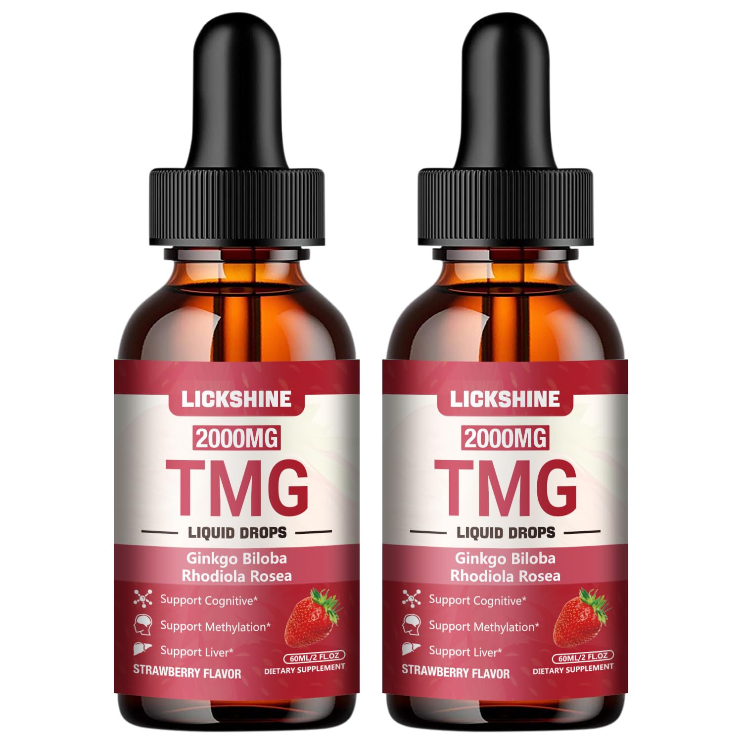 Lickshine TMG Liquid Drops 2000mg front view