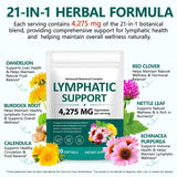 Liefiet Lymphatic Drainage Capsules showing the capsule size