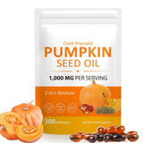 Liefiet Pumpkin Seed Oil Capsules 1000mg front view
