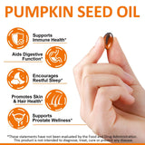 Liefiet Pumpkin Seed Oil Capsules 1000mg packaging