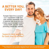 Liefiet Pumpkin Seed Oil Capsules 1000mg softgel close-up