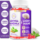 Liekoh Ashwagandha Gummies in a lifestyle setting