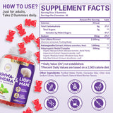 Liekoh Ashwagandha Gummies packaging and nutrition facts
