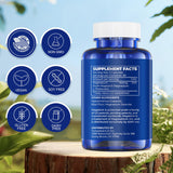 LIFE CAPX Magnesium Threonate Supplement back view