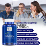 LIFE CAPX Magnesium Threonate Supplement side view