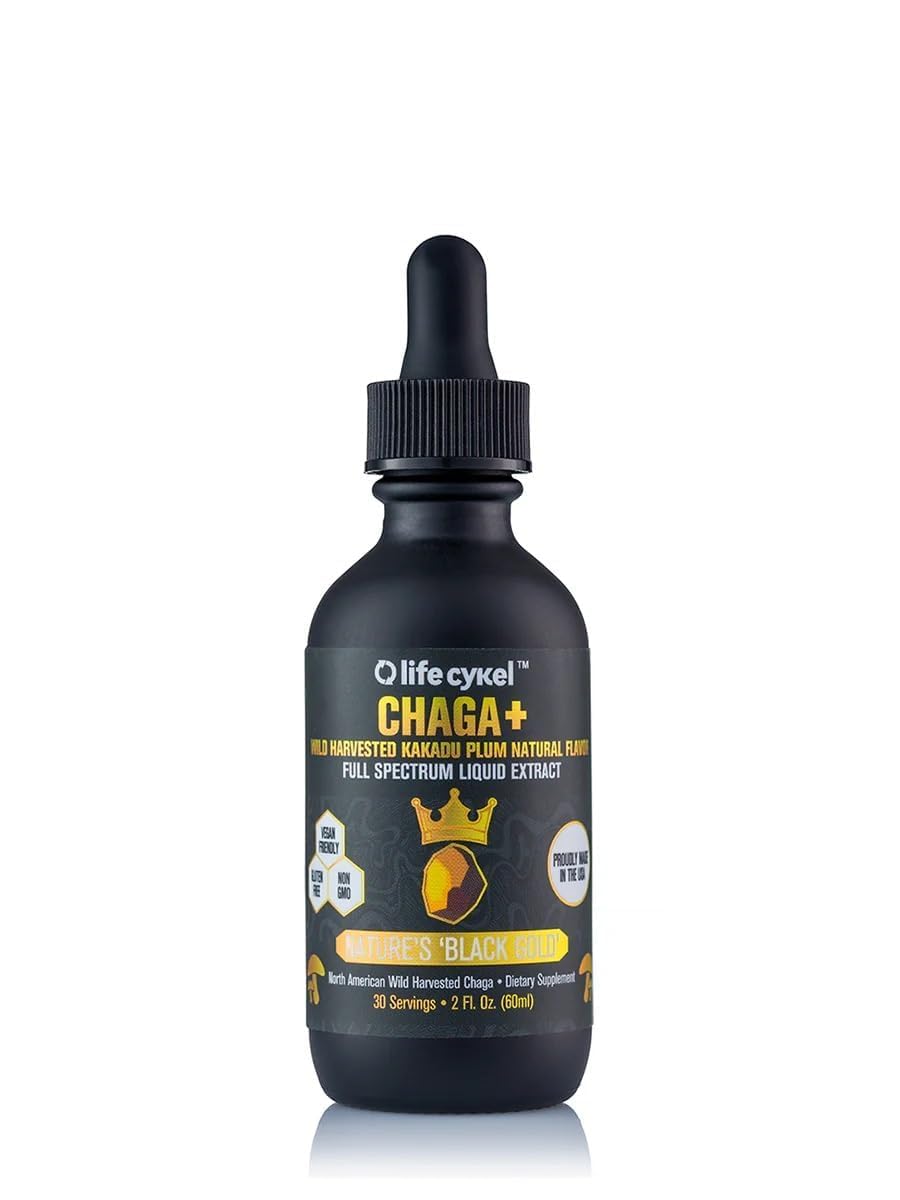 Life Cykel Chaga Liquid Extract 132g front view