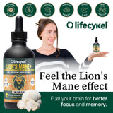 Life Cykel Lion's Mane Mushroom Drops 50ml side view
