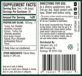 Life Cykel Turkey Tail Mushroom Liquid Extract 32g bottle side view