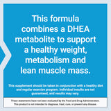 Life Extension 7-Keto DHEA a balanced routine 100mg capsules on a wooden surface
