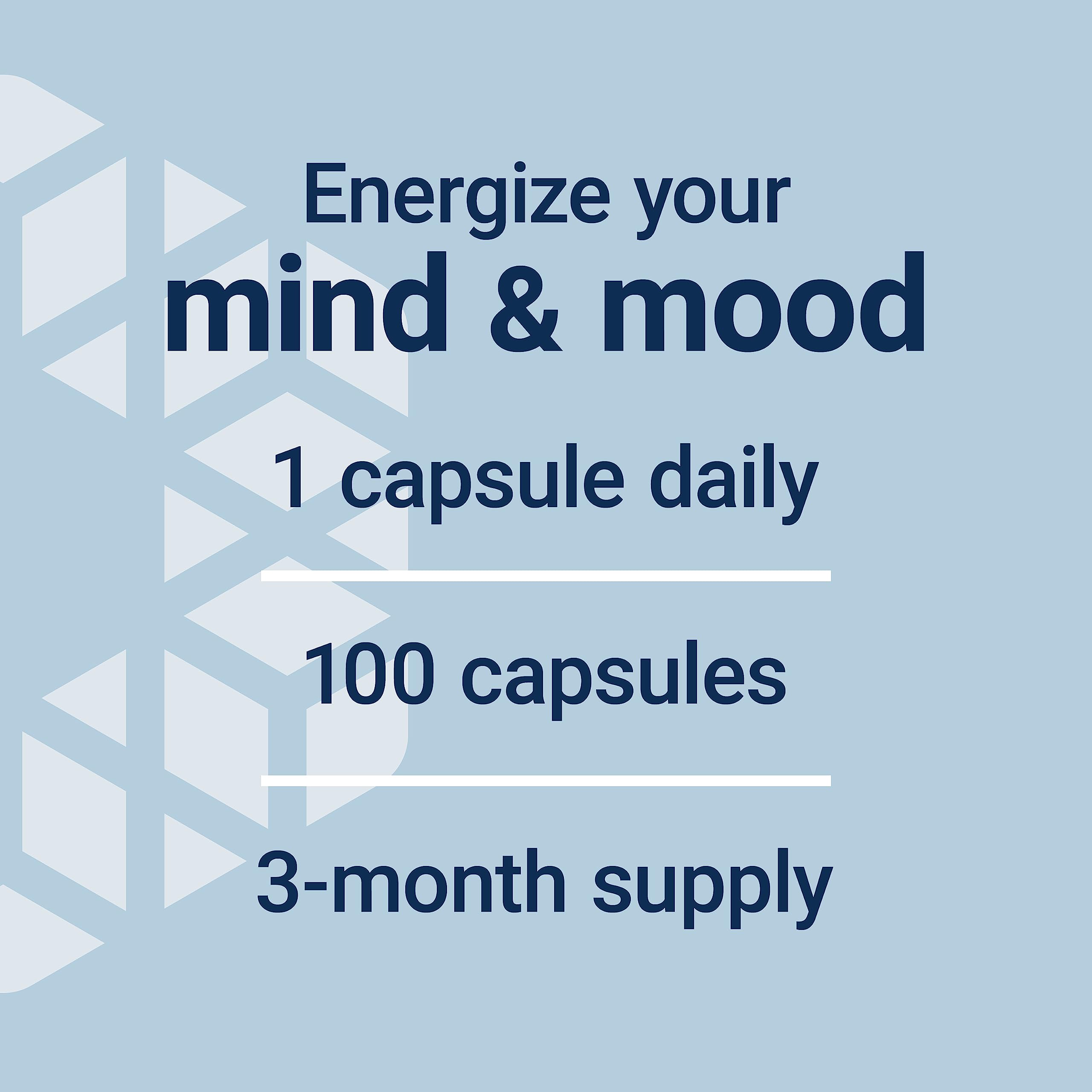 Life Extension Acetyl-L-Carnitine 500mg capsules in a hand