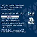 Life Extension Active Vitality & Strength Multimineral bottle with a measuring spoon