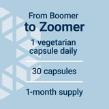 Life Extension Active Vitality & Strength Multimineral capsules on a wooden table