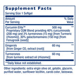 Life Extension Advanced Curcumin Elite Turmeric Extract 500mg softgel side view
