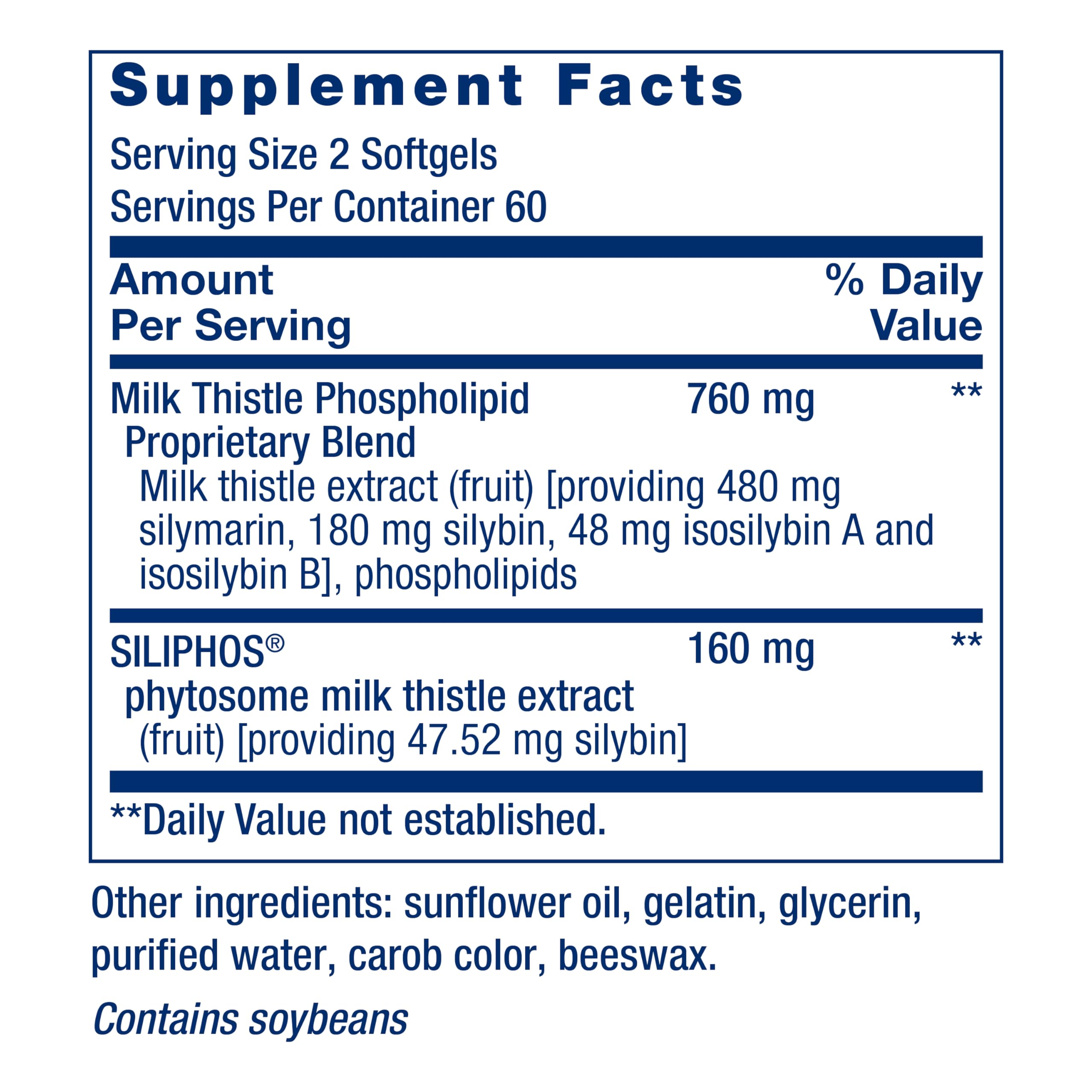 Life Extension Advanced Milk Thistle 760mg softgel close-up