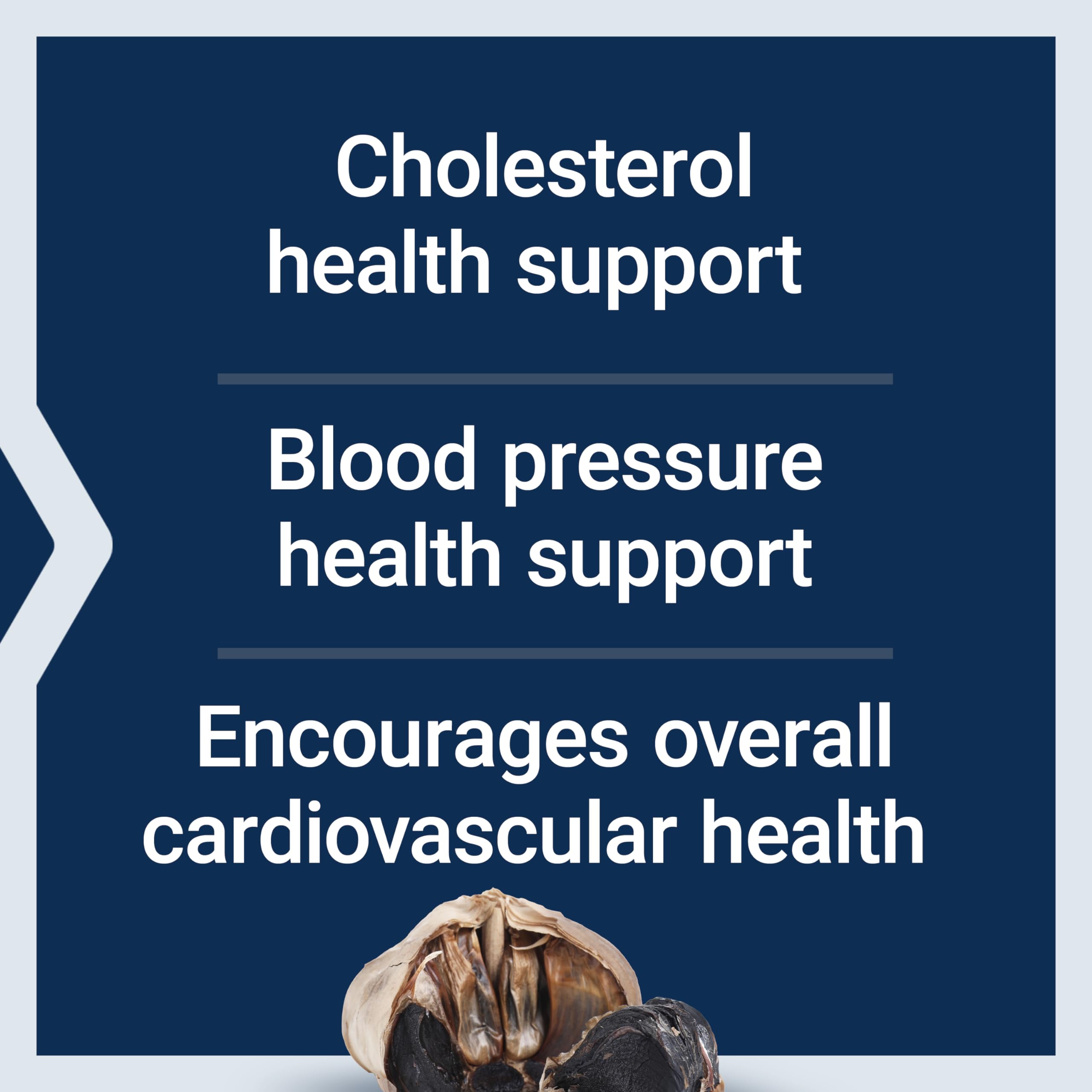 Life Extension Aged Black Garlic Supplement capsules on a table