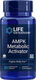 Life Extension AMPK a balanced routine Activator 2 Pack front view with capsules