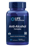 Life Extension Anti-Alcohol Complex 60 capsules front view