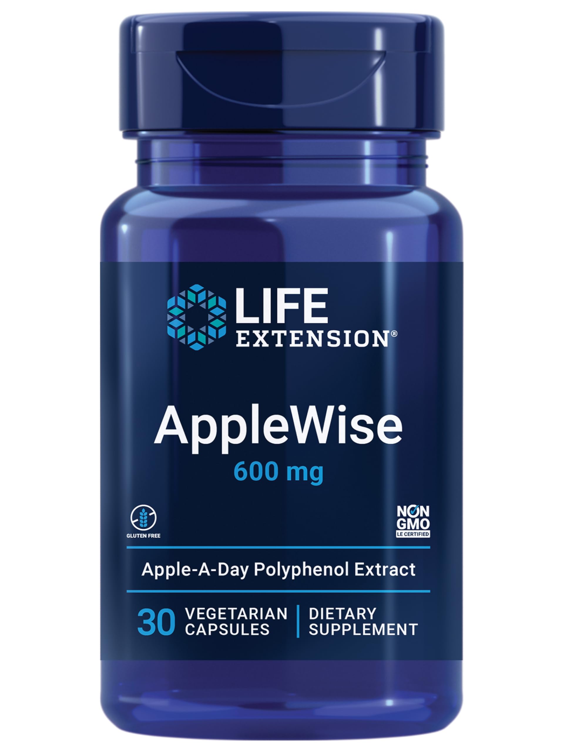 Life Extension AppleWise bottle front view