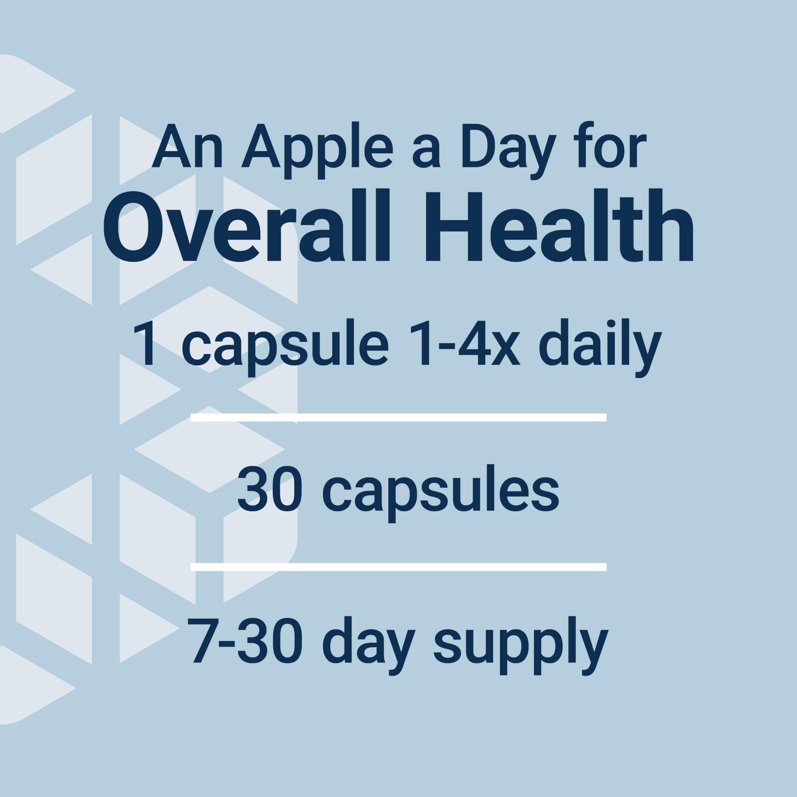 Life Extension AppleWise capsules in hand