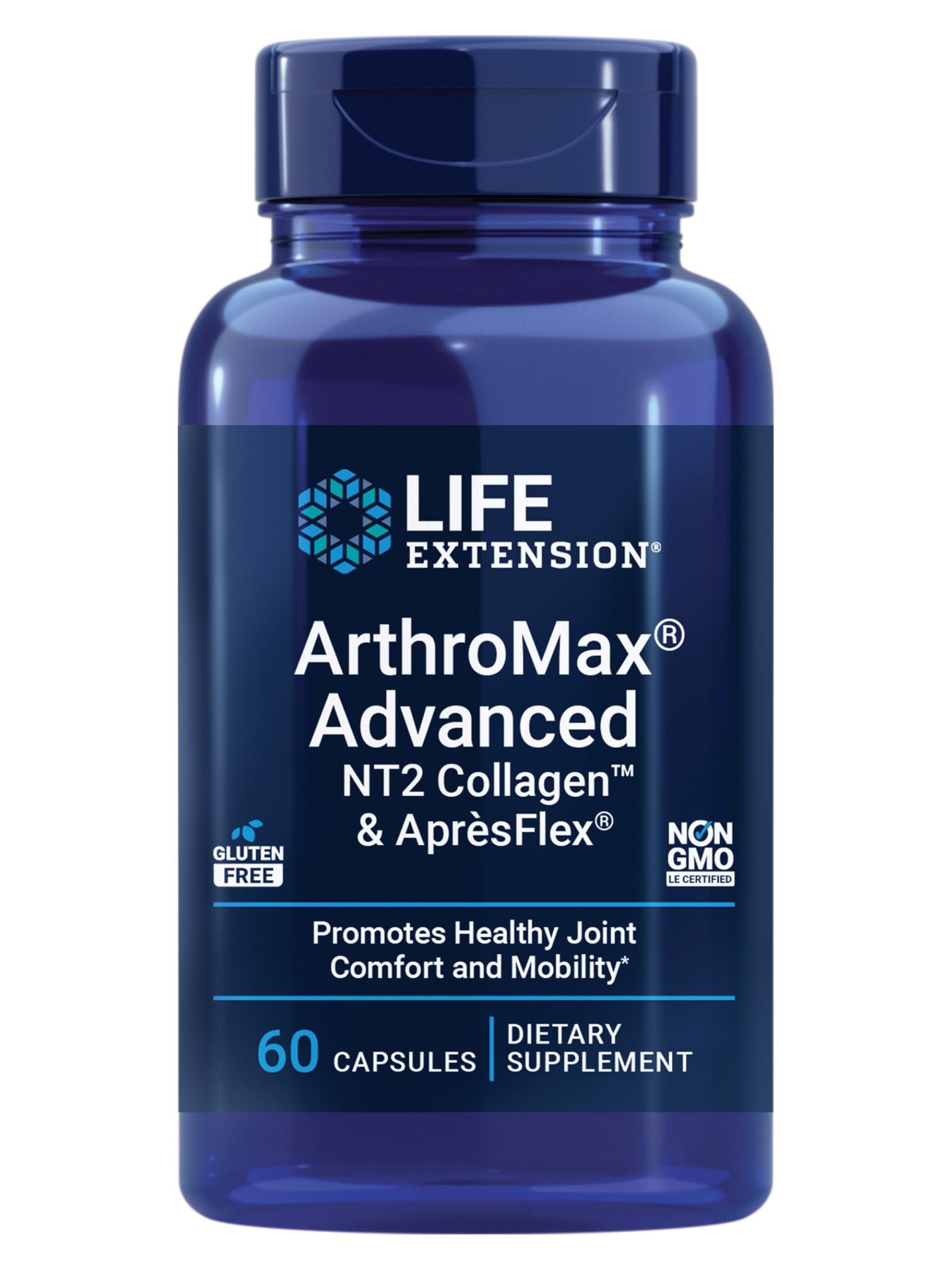 Life Extension ArthroMax® Advanced NT2 Collagen™ 90g front view