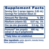 Life Extension Bee daily wellness Propolis Spray 15ml side view