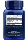 Life Extension Benfotiamine 240g side view of capsule