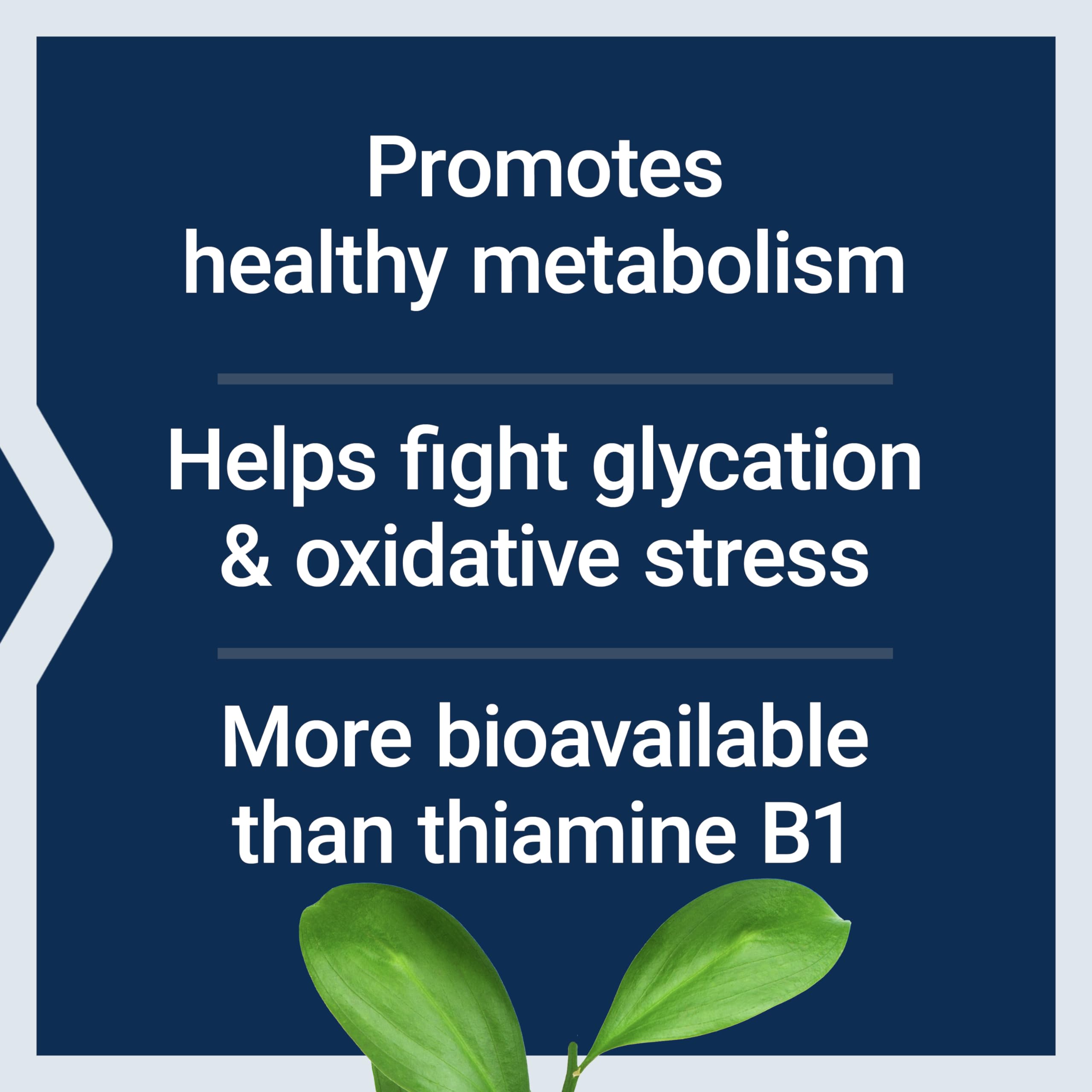 Life Extension Benfotiamine B1 Supplement 250mg bottle