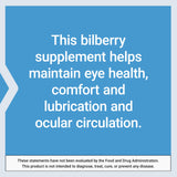 Life Extension Bilberry Extract capsules on a wooden surface