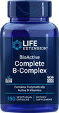 Life Extension BioActive Complete B-Complex front view with packaging