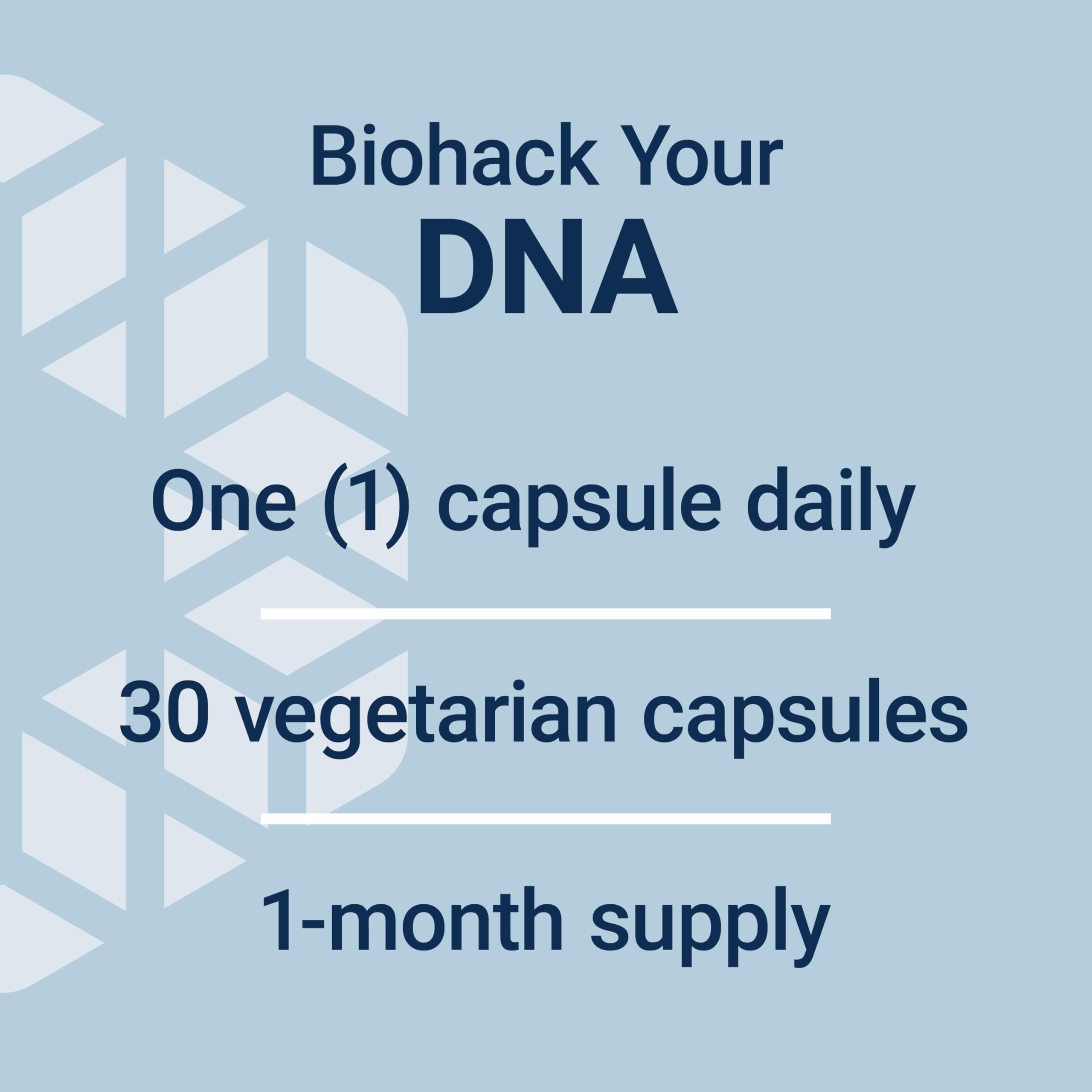 Life Extension Biological Aging Defense ingredients label