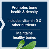 Life Extension Bone Restore Chocolate Chewables lifestyle image with a glass of milk
