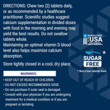 Life Extension Bone Restore Chocolate Chewables serving suggestion