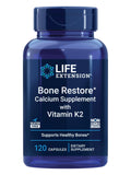 Life Extension Bone Restore with Vitamin K2 front view of packaging