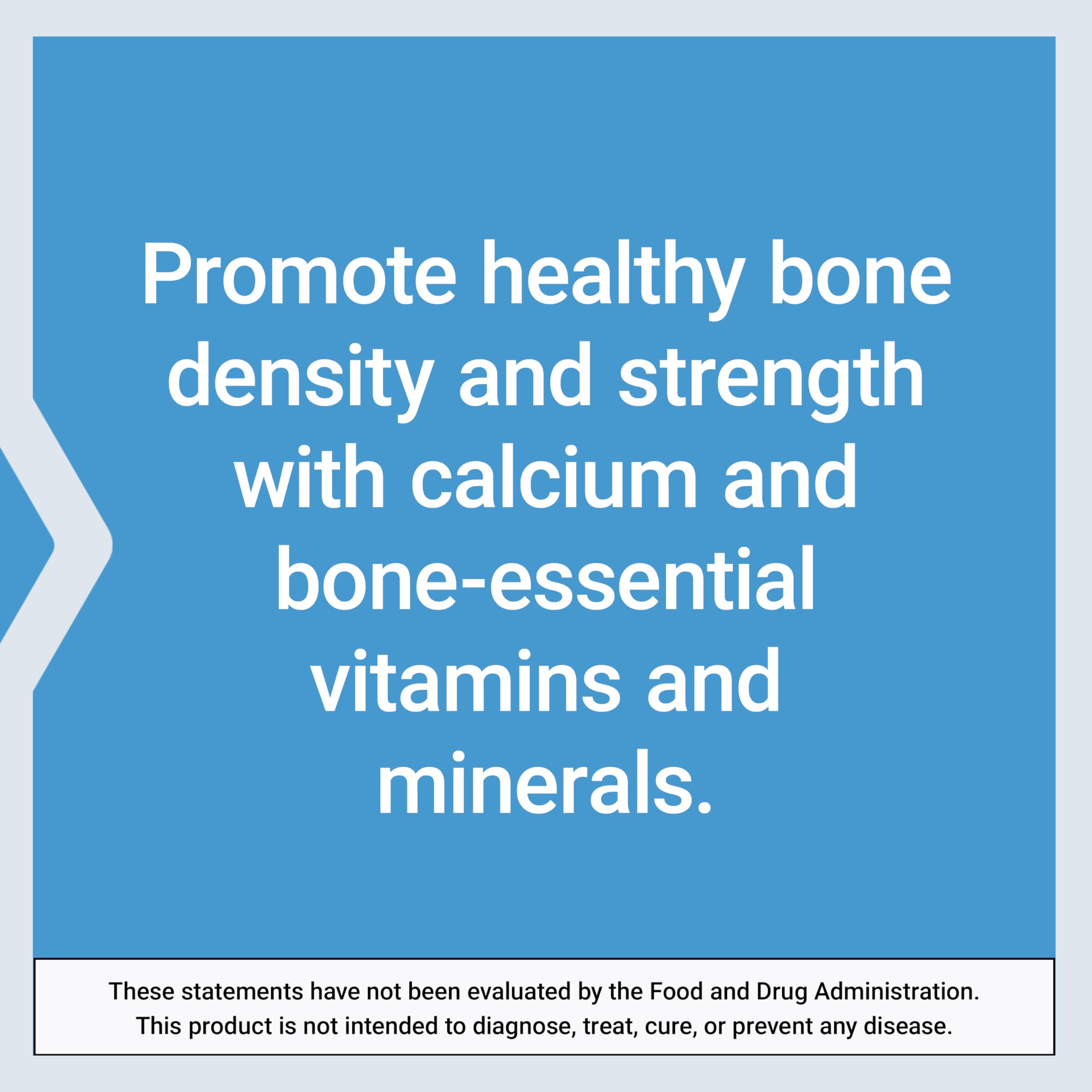 Life Extension Bone Restore with Vitamin K2 nutritional information