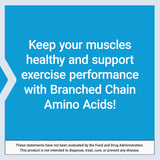 Life Extension Branched Chain Amino Acids bottle with capsules