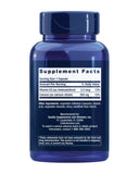 Life Extension Calcium Citrate with Vitamin D3 200mg side view