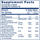 Life Extension Children's Chewable Multivitamins showing a close-up of the chewable tablet
