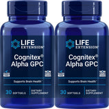Life Extension Cognitex Alpha GPC softgels pack of 2 front view