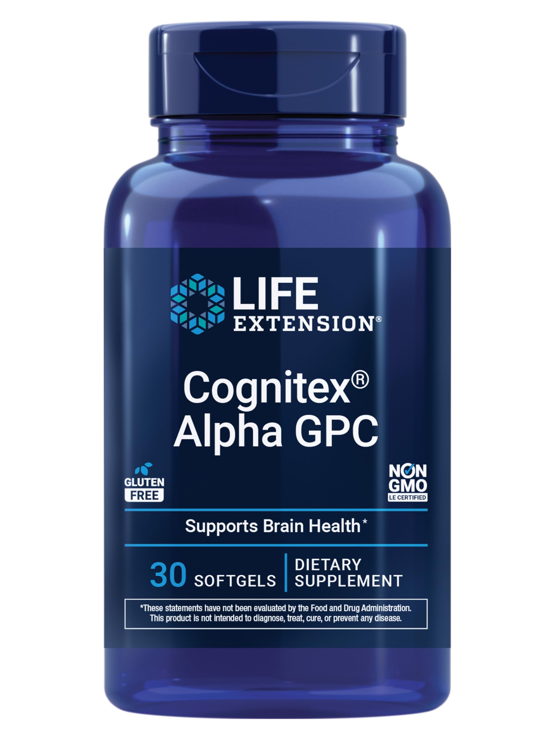 Life Extension Cognitex Basics supplement front view