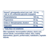 Life Extension Cognitex Elite Pregnenolone tablets on a wooden surface