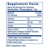 Life Extension Collagen Peptides 343g powder scoop